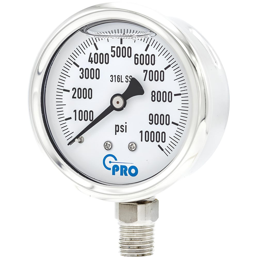 Pressure Gauge: 2-1/2