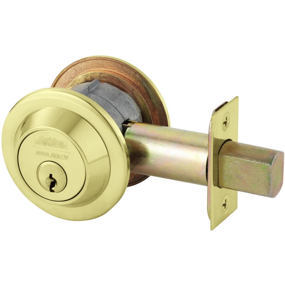 Deadbolts, Deadbolt Type: Deadbolt , Lock Type: Single Cylinder , Key Type: Keyed Different , Mount Type: Through Hole , Material: Steel  MPN:DL3017-605