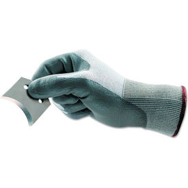 Ansell HyFlex Cut Resistant Coated Gloves A2 Cut Level Polyurethane White Size 6 - Pkg Qty 12 111673