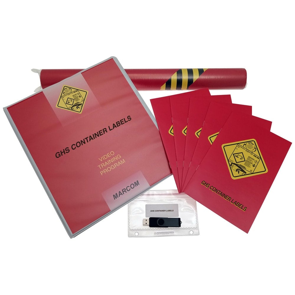 Multimedia Training Kits & Packages, Kit Type: Multimedia Training , Topic: GHS Container Labels , Language: English  MPN:K000356UEO