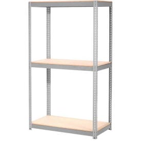 GoVets 3 Shelf Heavy Duty Boltless Shelving Starter 48