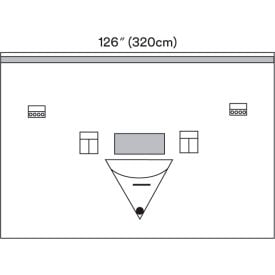 3M™ Steri-Drape Isolation Drape with Incise Film and Pouch 1017 126