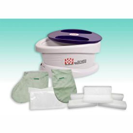 WaxWel® Paraffin Bath with 6 lb. Wintergreen Paraffin 100 Liners 1 Mitt and 1 Bootie 11-1603