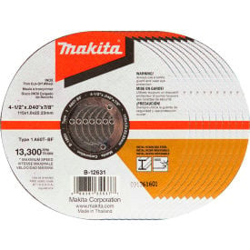 Makita® INOX Thin Cut-Off Wheel 60 Grit Type 1 4-1/2