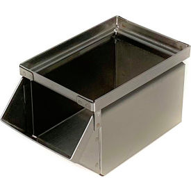 Stackbin® Stainless Steel Stacking Hopper Front Container 4-1/2