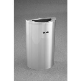 Glaro Recyclepro Trash Can 14 Gallon Satin Aluminum T1899SA-SA-T