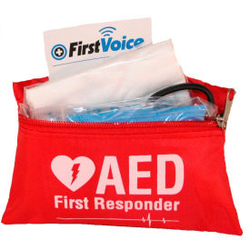 First Voice™ Basic AED Responder Kit with Nylon Bag V18112