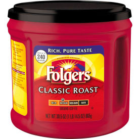 Folgers® Coffee Classic Roast Ground 30.5 oz Canister 2550020421