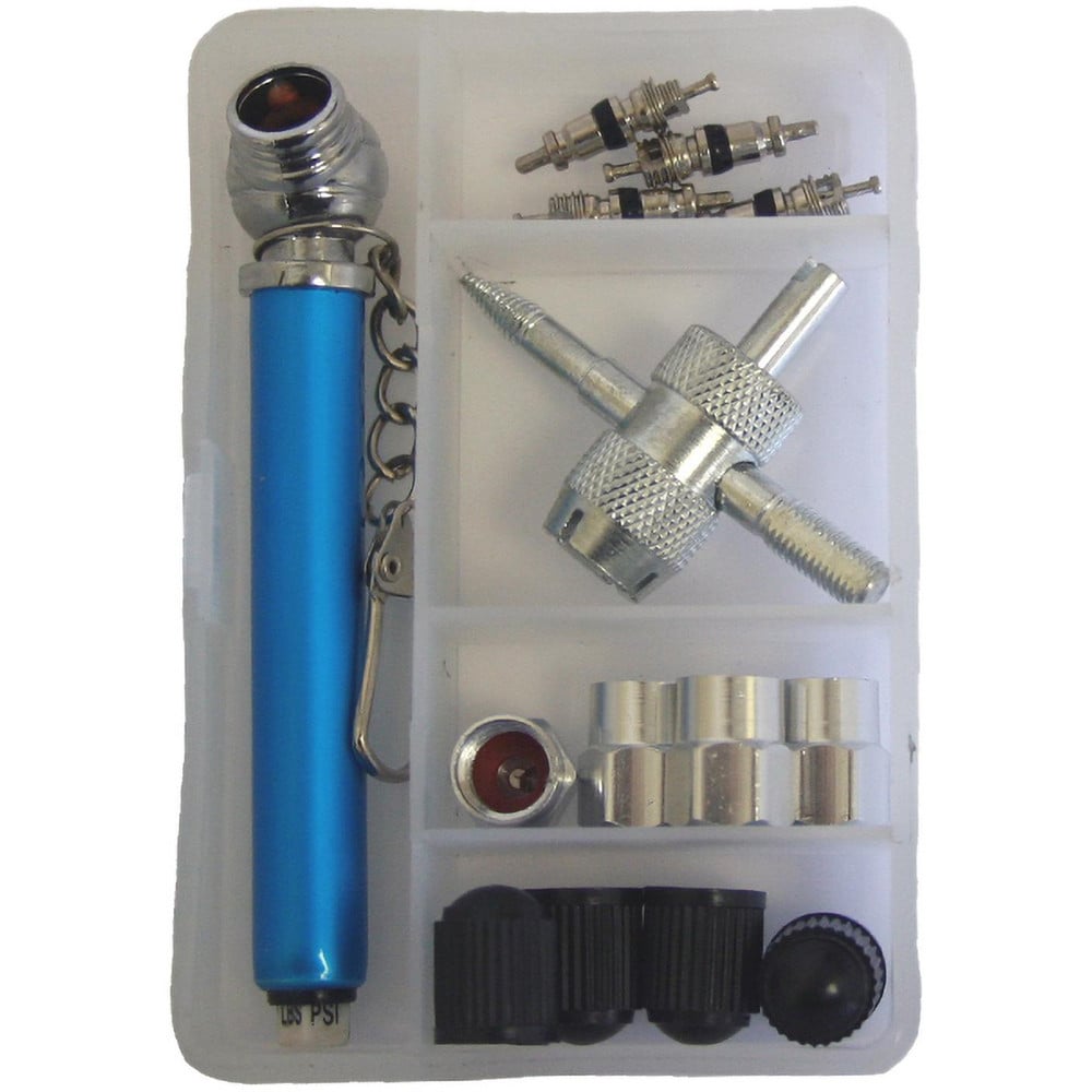 Tire Repair Kits, Kit Type: Plug , Container Type: Tote , Material: Metal, Plastic , Minimum Temperature: -20C , Maximum Temperature: 100C  MPN:52119