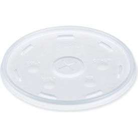 Dart® Hot Cup Lids For Foam Containers Fits 32 44 60 oz. Cups Translucent 1000/Carton 32SL1