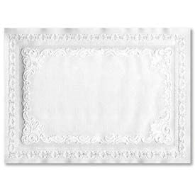 Hoffmaster® HFM601SE1014 Classic Embossed Placemats  White 1000/Carton HFM 601SE1014