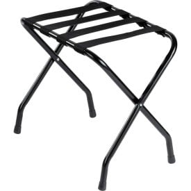 Powder Coat Black Finish Luggage Rack - Pkg Qty 4 LRSTDBL