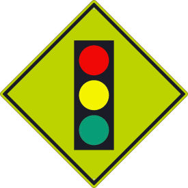 NMC TM612DG Traffic Sign Intersection Traffic Light (Graphic) 30