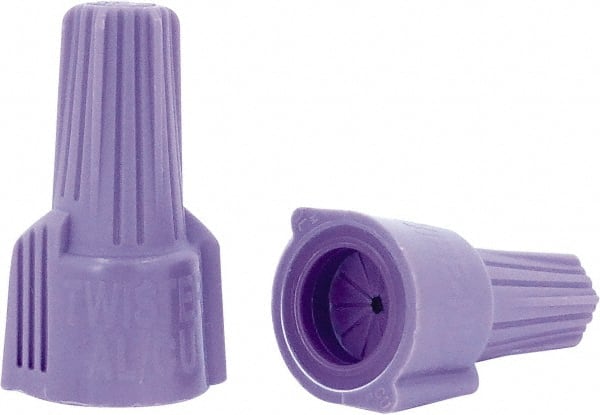 Wing Twist-On Wire Connector: Purple, Corrosion-Resistant MPN:30-765