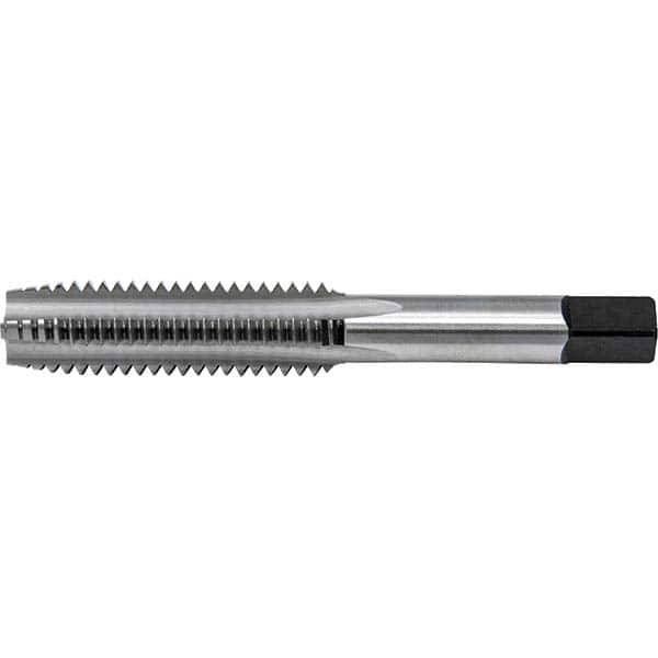 Straight Flute Tap: #6-40 UNF, 3 Flutes, Plug, 2B/3B Class of Fit, High Speed Steel, Bright/Uncoated MPN:C00720