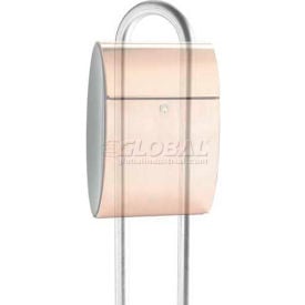 Allux Series Allux Stand Post for Mailboxes in Silver (Galvanized) STD-1007-GV