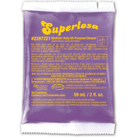 Stearns Superlosa Lavender Neutral Cleaner - 2 oz Packs 72 Packs/Case - 2397221 2397221