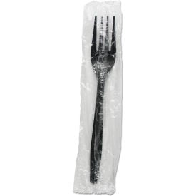 Boardwalk® Wrapped Fork Polypropylene Black Pack of 1000 BWKFORKHWPPBIW