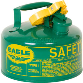 Eagle Type I Safety Can - 1 Gallon - Green UI10SG