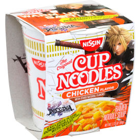 NISSIN Cup Noodles Chicken Flavor Ramen Noodle Soup 2.25 oz 24 Count 22000498