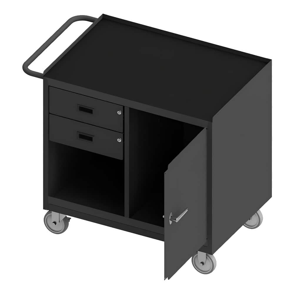 Mobile Work Centers, Center Type: Mobile Bench Cabinet , Load Capacity: 1200 , Depth (Inch): 42-1/8 , Height (Inch): 36-3/8 , Number Of Bins: 0  MPN:3118-RM-95