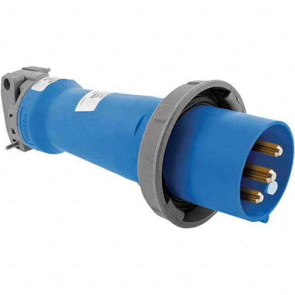 Pin & Sleeve Plugs & Connectors, Pin Configuration: 3 , Number Of Poles: 2 , Amperage: 60.0000 , Voltage: 250.00 , Housing Material: Nylon  MPN:HBL360P6W