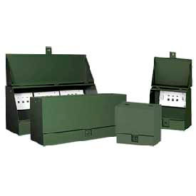 Hoffman UJ303018M2 Sectionalizing Cabinet 30.00X30.00X18.00 Steel/Green UJ303018M2