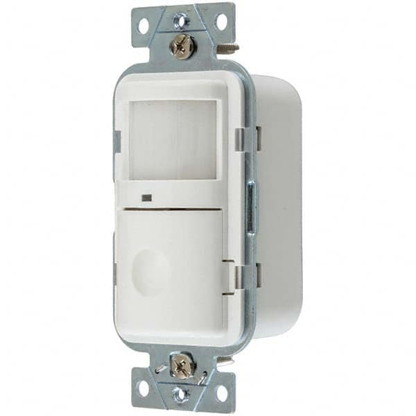 Motion Sensing Wall Switches, Switch Type: Occupancy or Vacancy Sensor , Sensor Type: Infrared , Coverage (Sq. Ft.): 1200 , Adjustment Type: Manual Delay  MPN:WS2000W