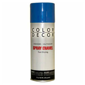 Color Dcor Decorative Enamel Spray 10 oz. Aerosol Can Blue Gloss - 527796 527796