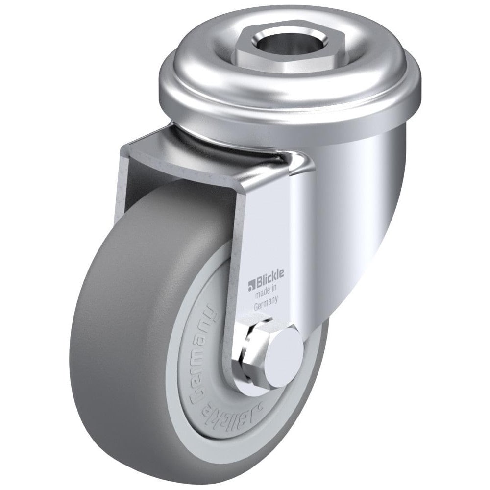 Standard Casters, Mount: Hollow Kingpin , Caster Type: Swivel , Brake Type: No Brake , Bearing Type: Precision Ball , Style: Single Ball  MPN:567396