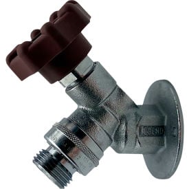 Legend Valve® T-548 Brass Commercial 1/4 Turn Sillcock Valve with Vacuum Breaker 1/2