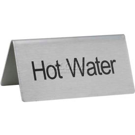 Winco SGN-104 Tent Sign Hot Water 3