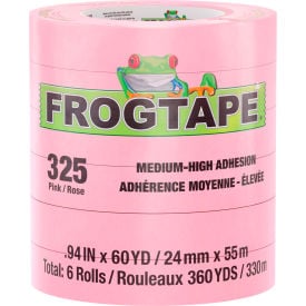 FrogTape® FrogTape® Performance Grade High Temp Masking Tape Pink 24mm x 55m -Case of 48 105333