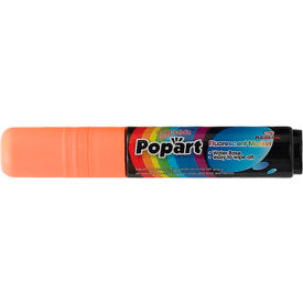 Winco MBPM-O Deluxe Plus Neon Marker Orange - Pkg Qty 12 MBPM-O