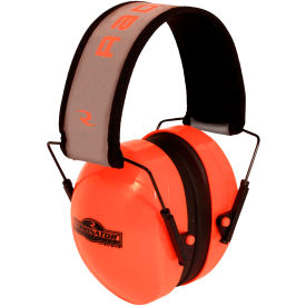 Radians® TR0HVO-BX Terminator™ Folding Ear Muff High-Vis Orange TR0HVO-BX