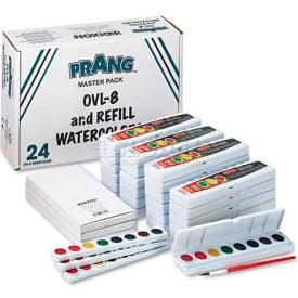 Prang DIX08020 Professional Watercolors 8 Assorted ColorsMasterpack 36/Set DIX08020***