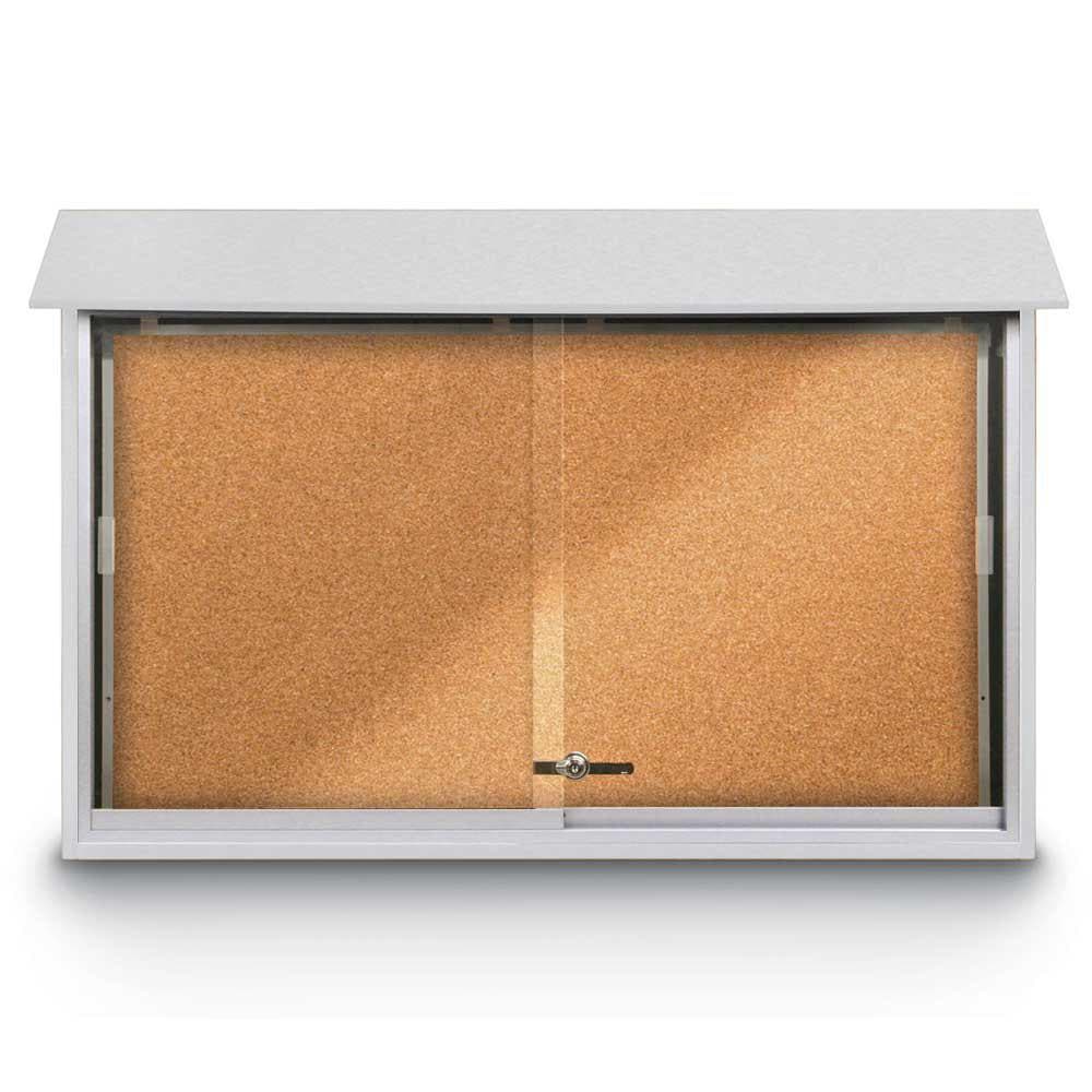 Enclosed Cork Bulletin Board: 45