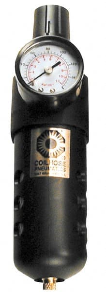 FRL Combination Unit: 1/4 NPT, Compact, 1 Pc Filter/Regulator with Pressure Gauge MPN:26FC2-DG