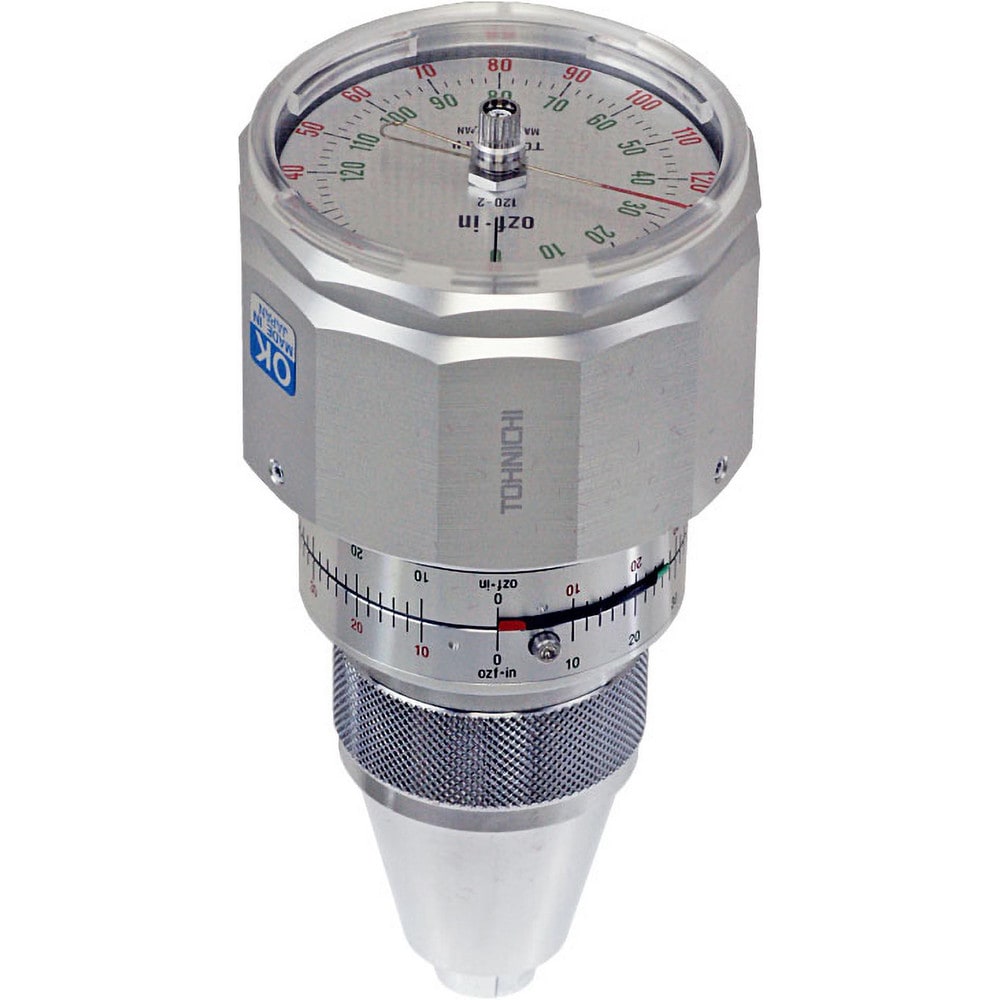 Torque Gages, Capacity: 120 ozf-in , Accuracy (%): +/-2  MPN:BTG120Z-S