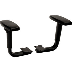 HON® Height-Adjustable T-Arms for Volt Series Task Chairs Black - Pkg Qty 2 H5795.T