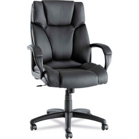 Alera® Fraze High-Back Swivel/Tilt Chair Black Leather ALEFZ41LS10B