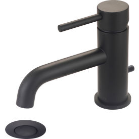 Pioneer Motegi 3MT160-MB Single Lever Bathroom Faucet with Brass Pop-Up Matte Black 3MT160-MB