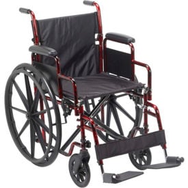 Rebel Wheelchair with Removable Desk Arms Swing-away Footrests 18