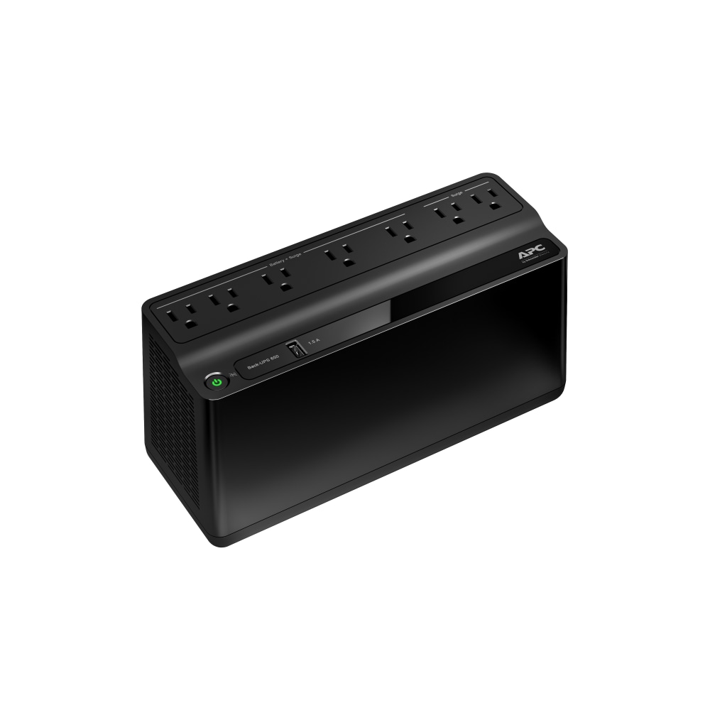 APC Back-UPS BE600M1 Battery Backup, 7 Outlet, 600VA/330W MPN:BE600M1