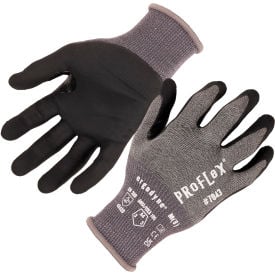 Ergodyne® ProFlex® 7043 Cut Resistant Gloves Nitrile Coated ANSI A4 2XL Gray 1 Pair 10526