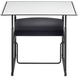 Safco® AlphaBetter Height-Adjustable Desk Premium or Dry Erase Top 36 x 24