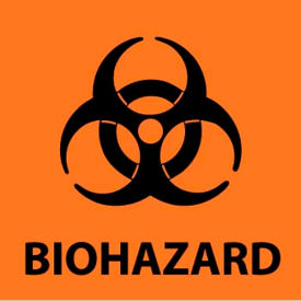 NMC S52P Warning Sign Biohazard 7