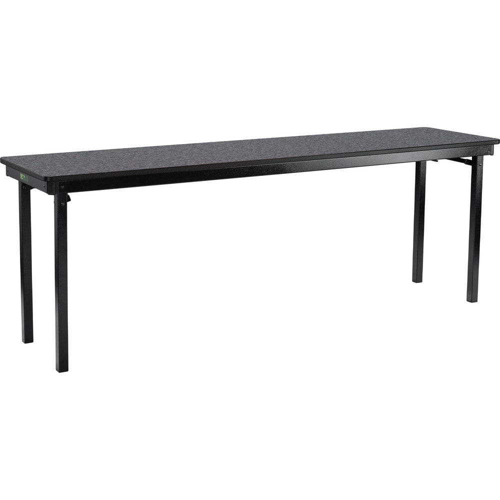 Folding Tables, Overall Width (Inch): 18 , Overall Height (Inch): 29 , Overall Length: 96.00in , Work Surface Orientation: Flat , Shape: Rectangle  MPN:MSFT1896MDPECE