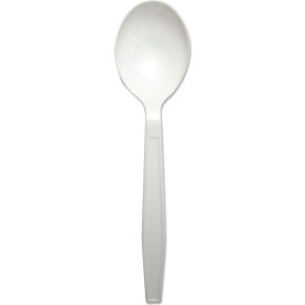 Boardwalk® Heavyweight Soup Spoon Polypropylene White Pack of 1000 BWKSOUPHWPPWH