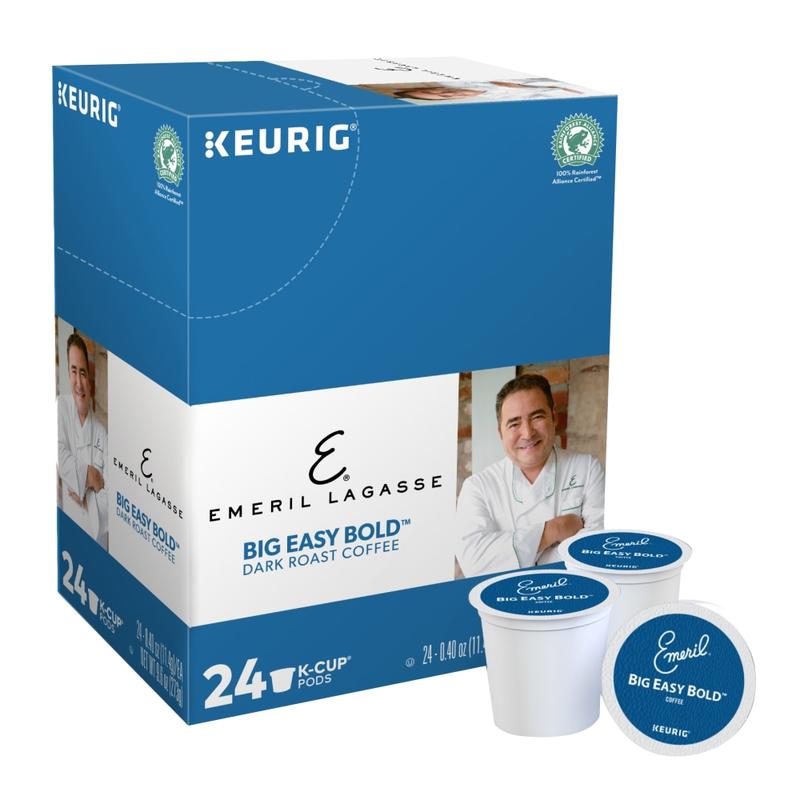 Emeril Lagasse Single-Serve Coffee K-Cup Pods, Big Easy Bold, Carton Of 24 (Min Order Qty 4) MPN:PB4137